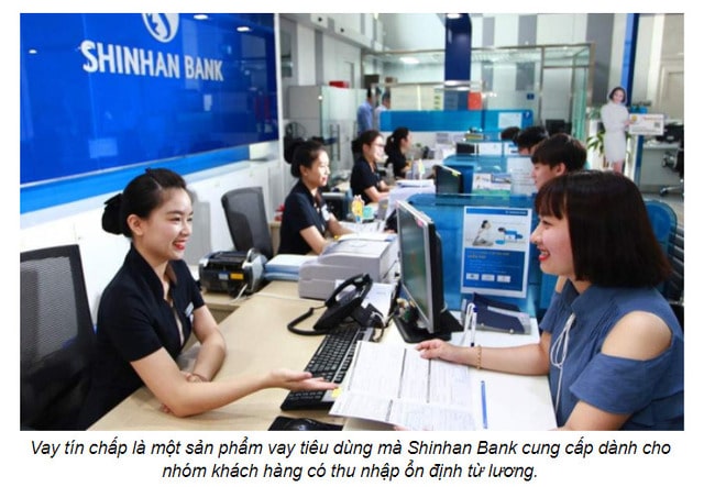 Vay tín chấp Shinhan Bank: 2