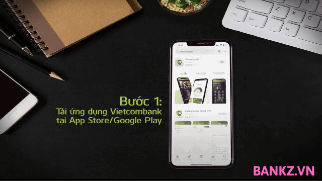 Làm Thẻ ATM Online Vietcombank: 1